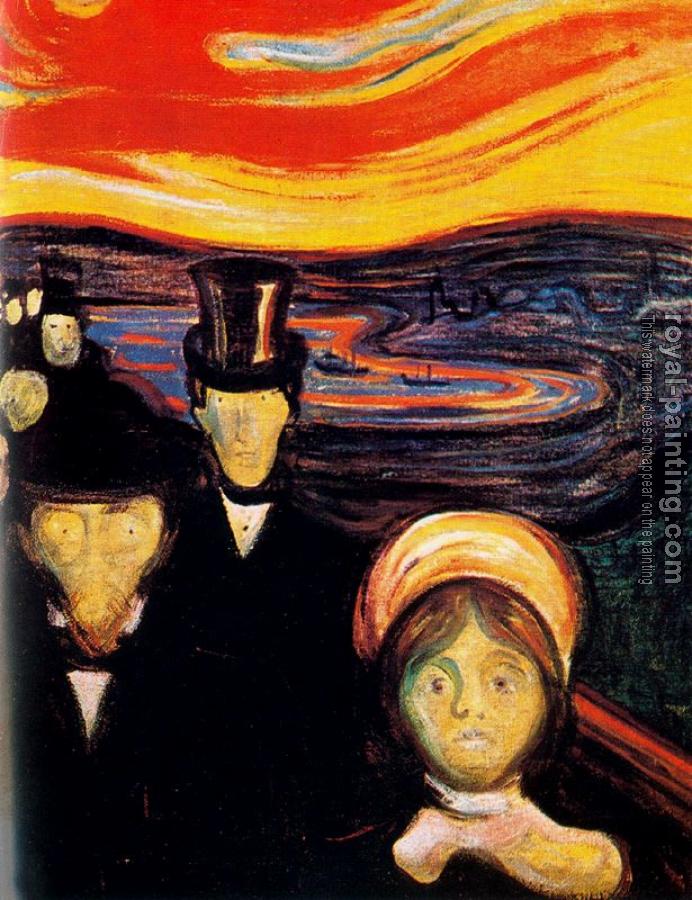 Edvard Munch : Anxiety Edvard Munch : Anxiety